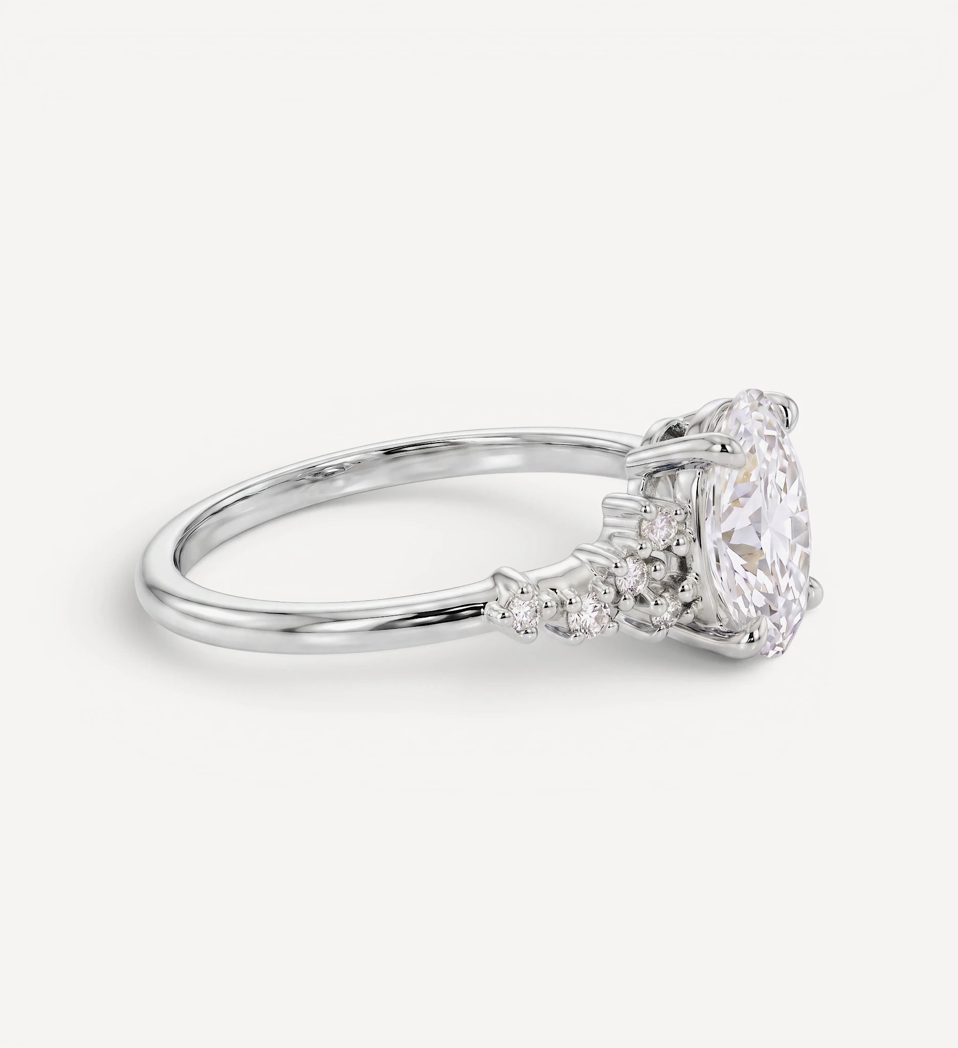 Sienna ring | oval diamond