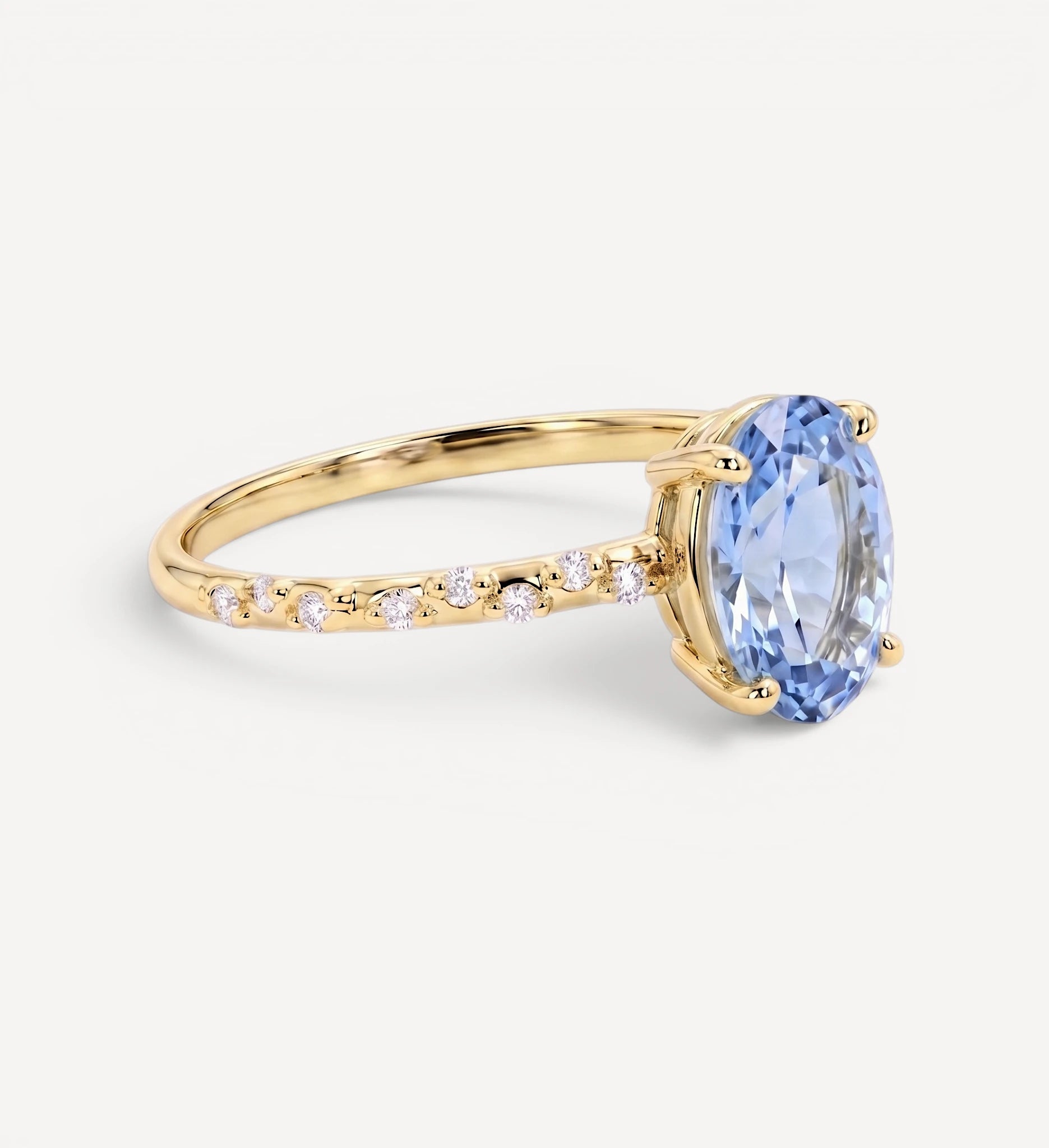 Eden | blue sapphire & diamonds