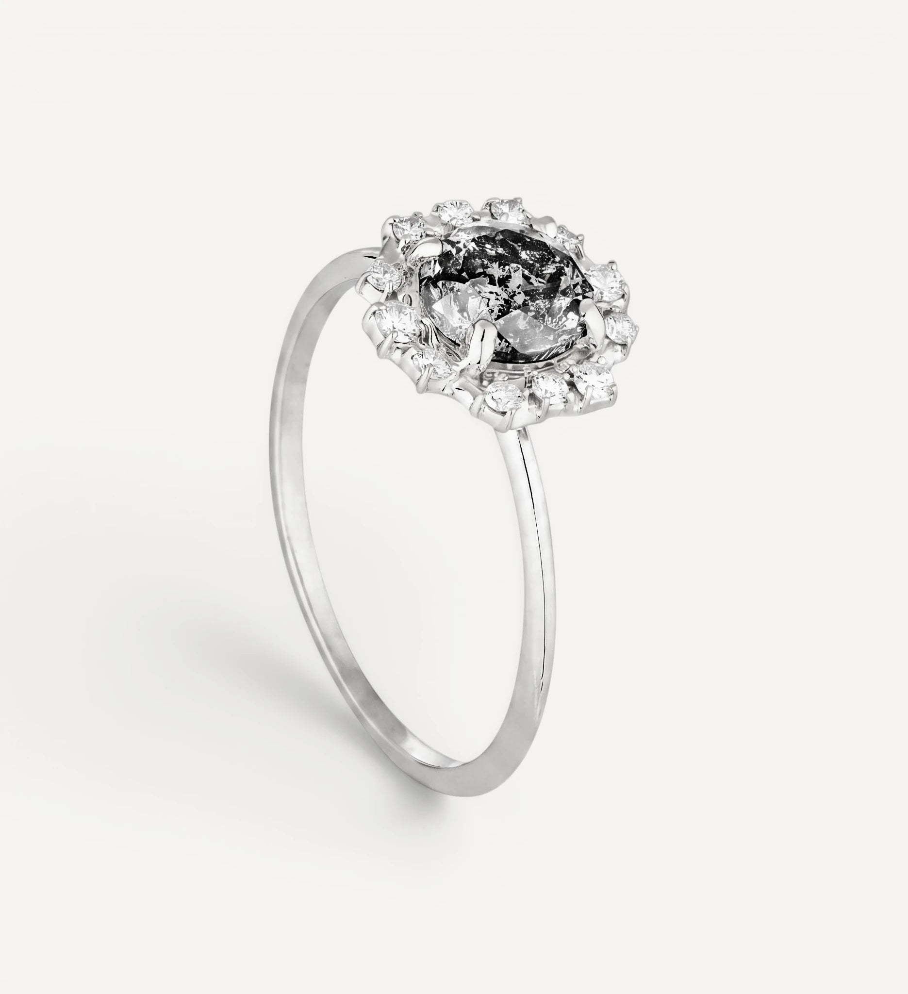 Annalise | Salt & Pepper Diamond