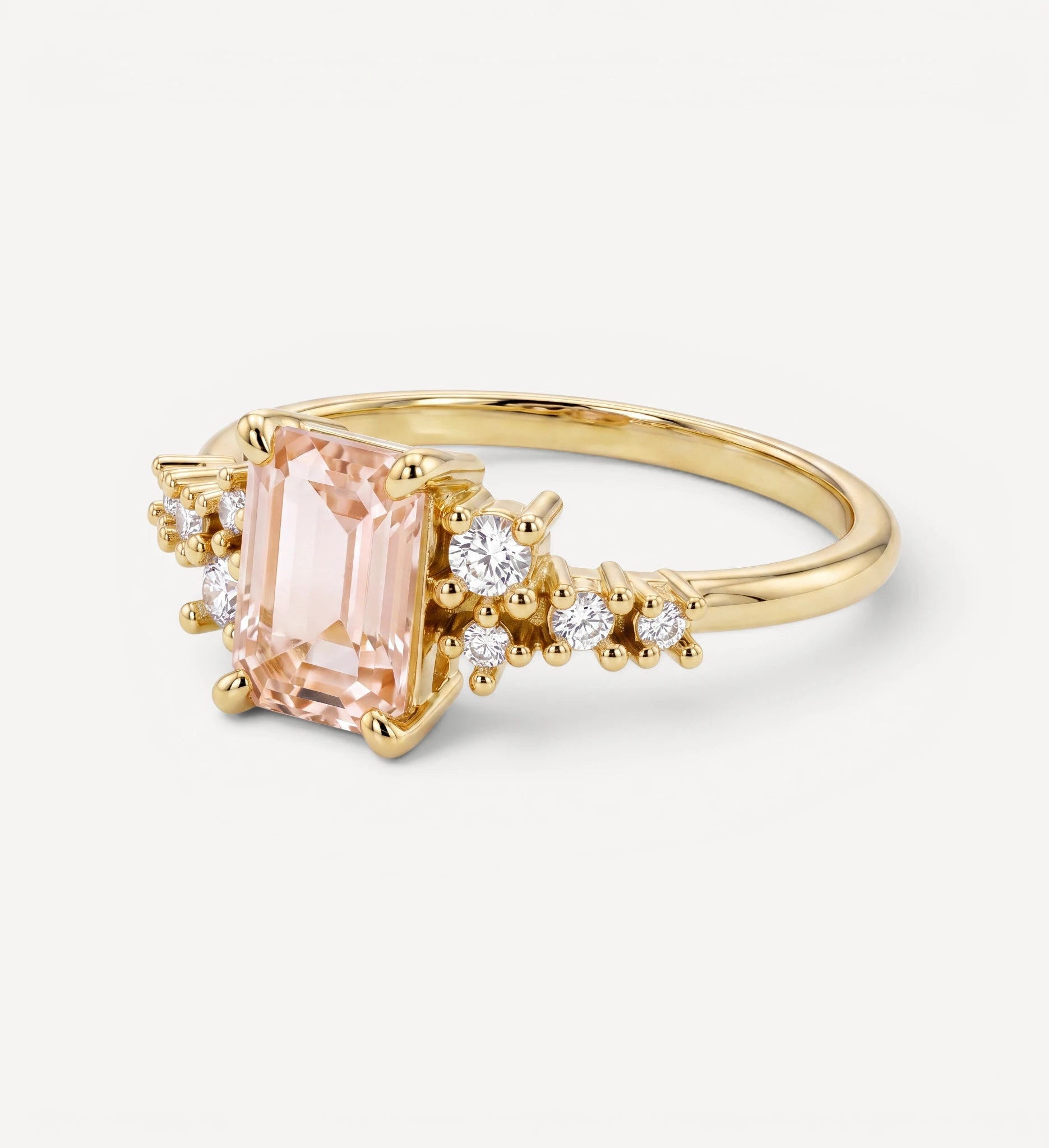 Elise | morganite & diamonds