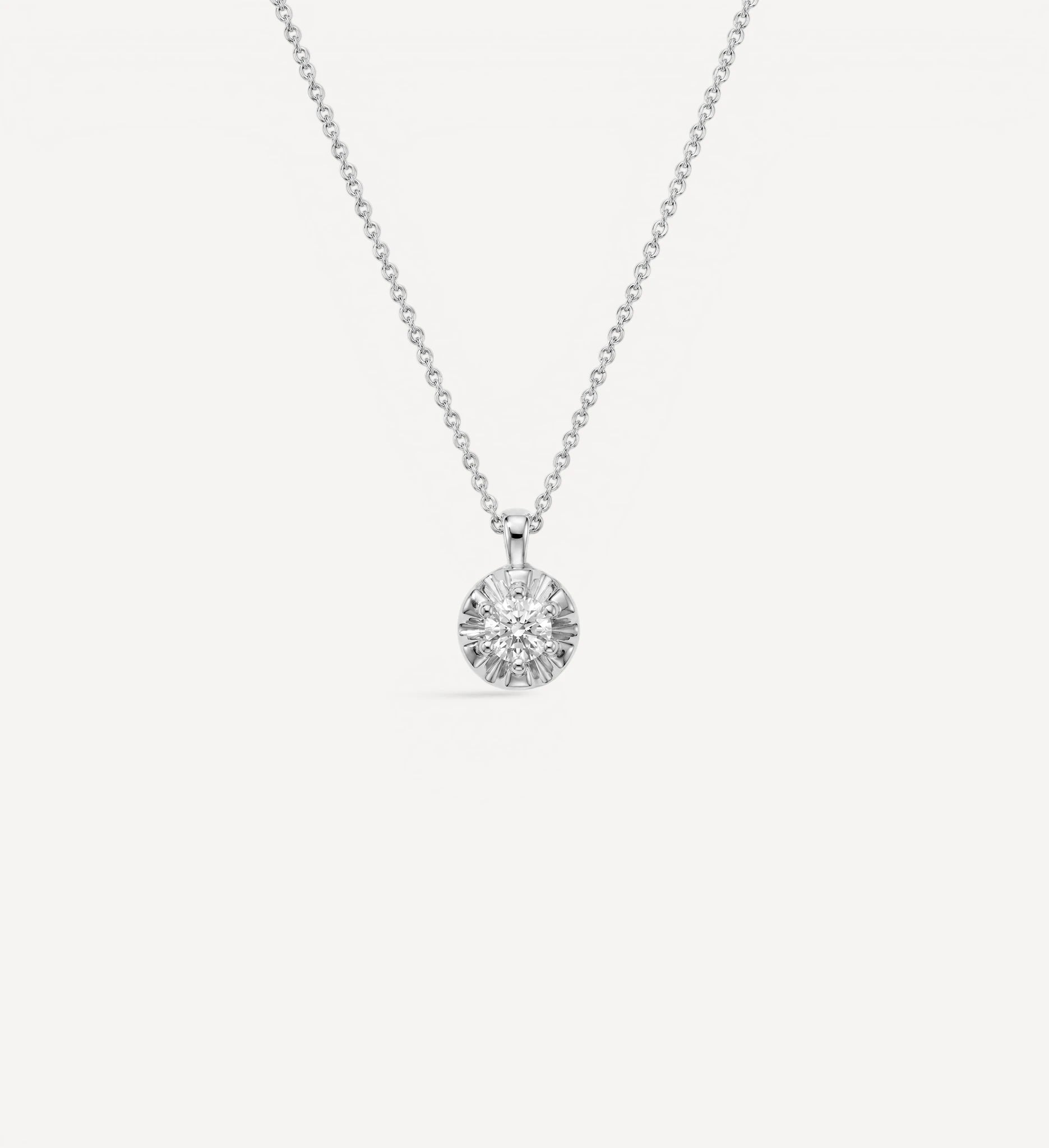 Margot Necklace | Petite Round Birthstone