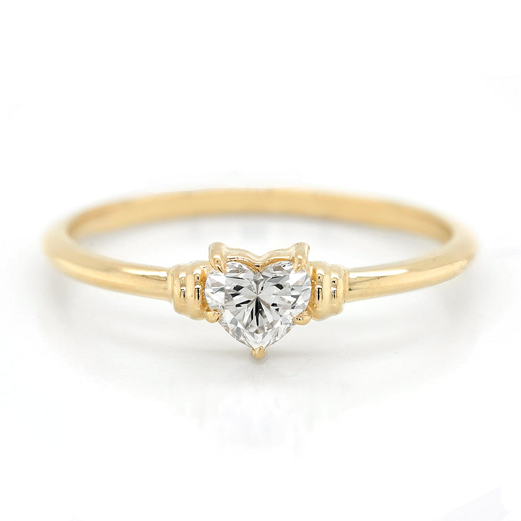 Diamond Heart ring II | small