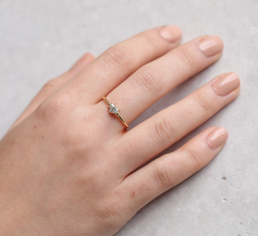 Diamond Heart ring II | small