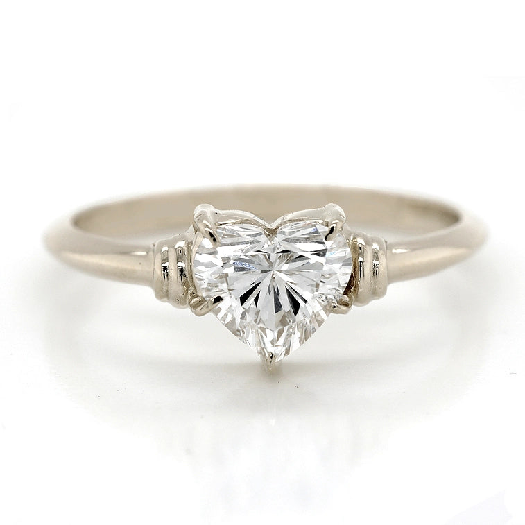 Diamond Heart ring | large