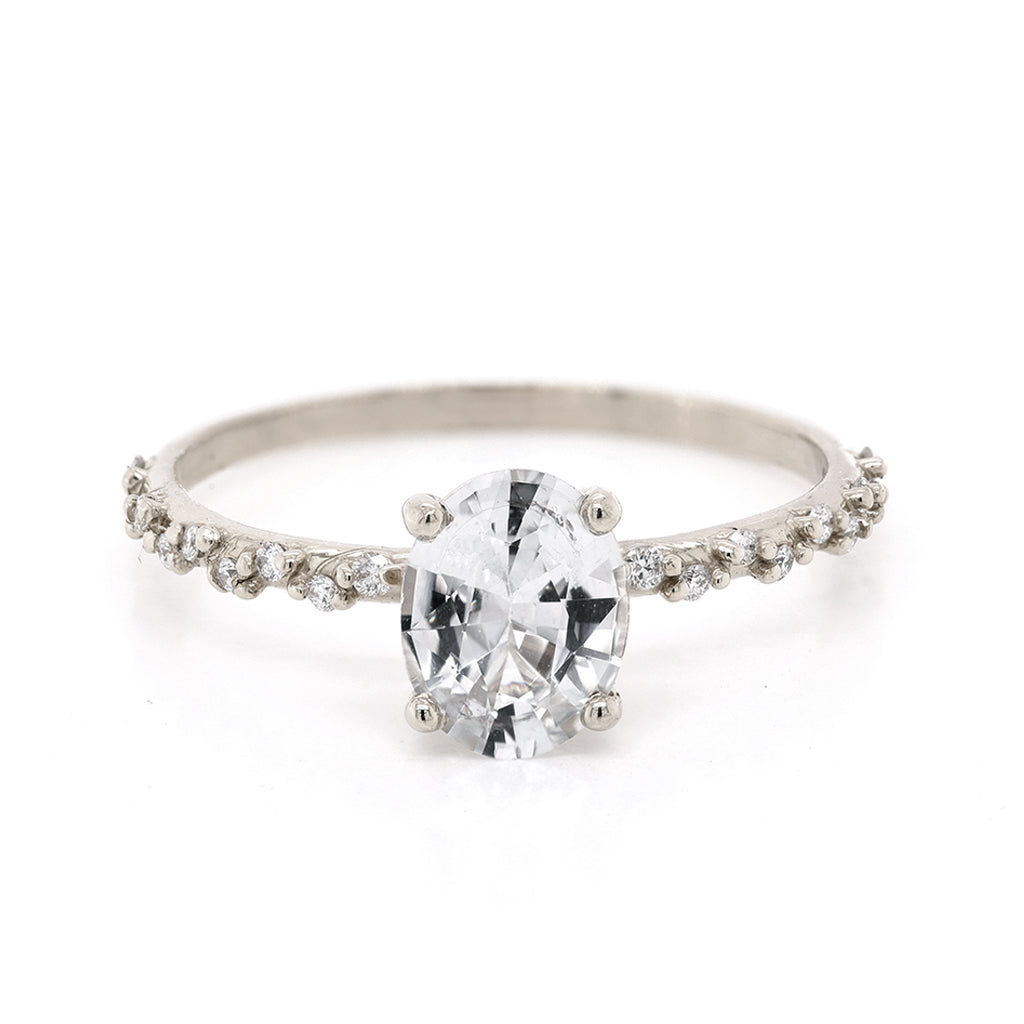 Eden | sapphire & diamonds