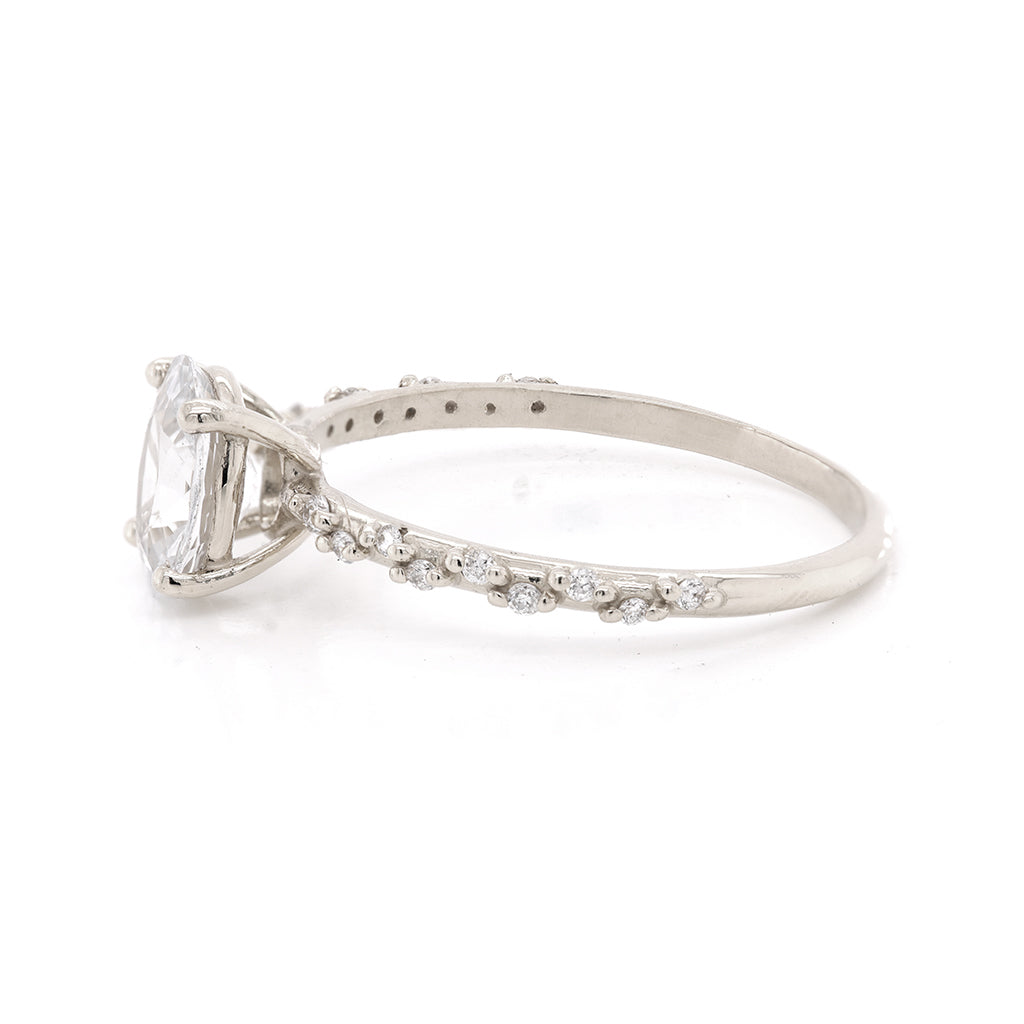 Eden | sapphire & diamonds