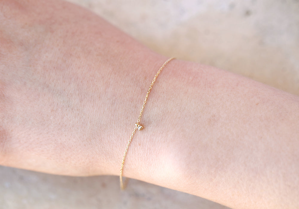 Faye Bracelet | white diamond