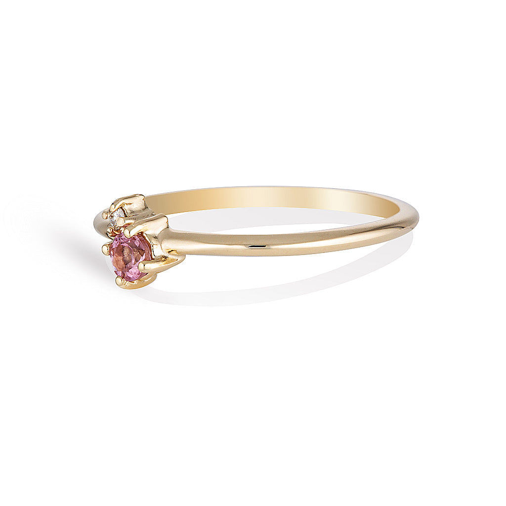 Mischa II | tourmaline & diamond