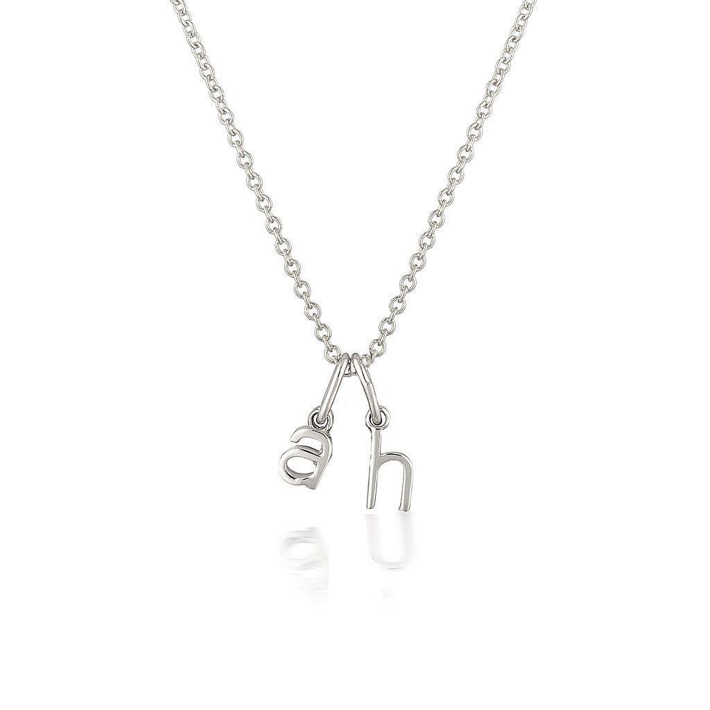 Double Letter necklace
