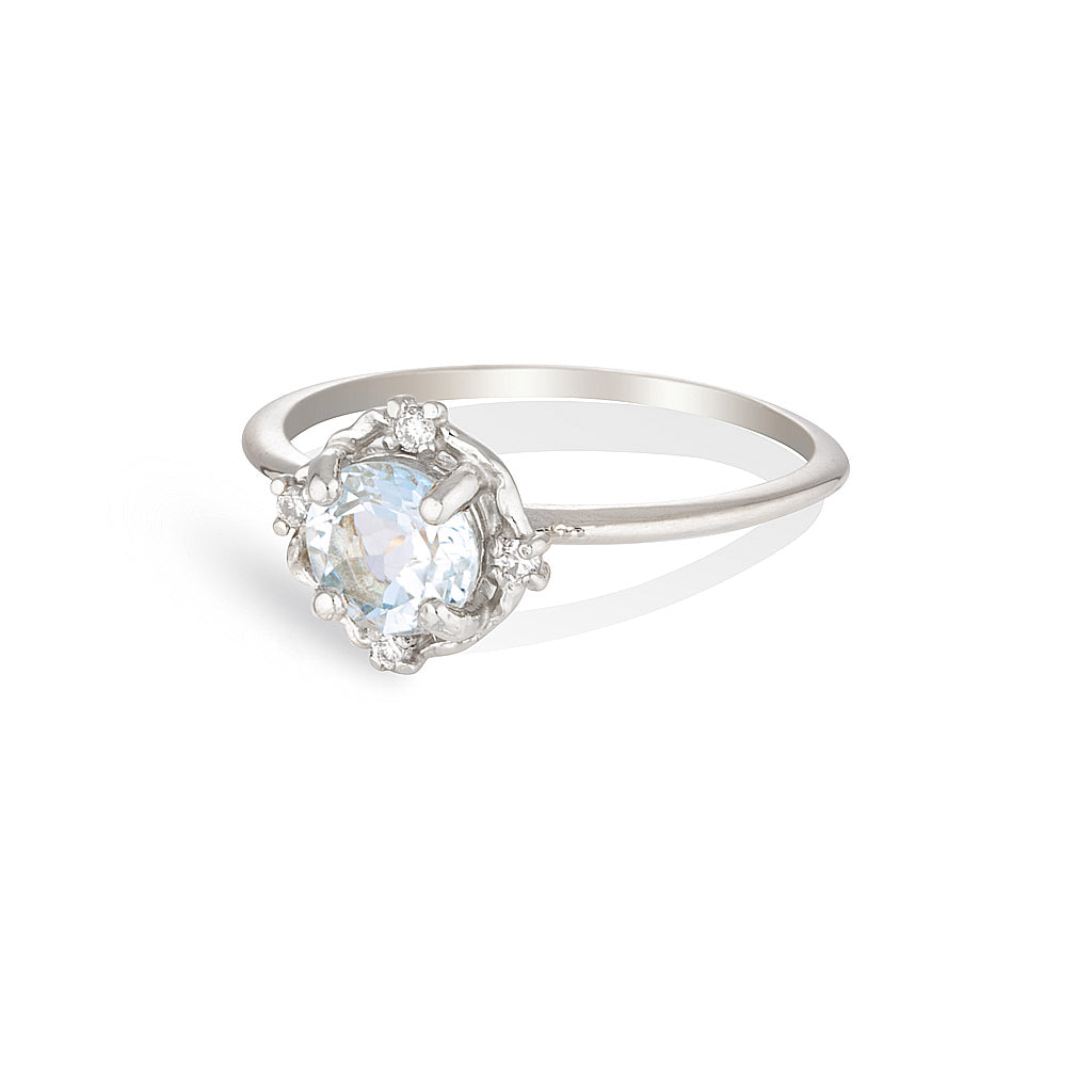 ADRIA | blue topaz & diamonds