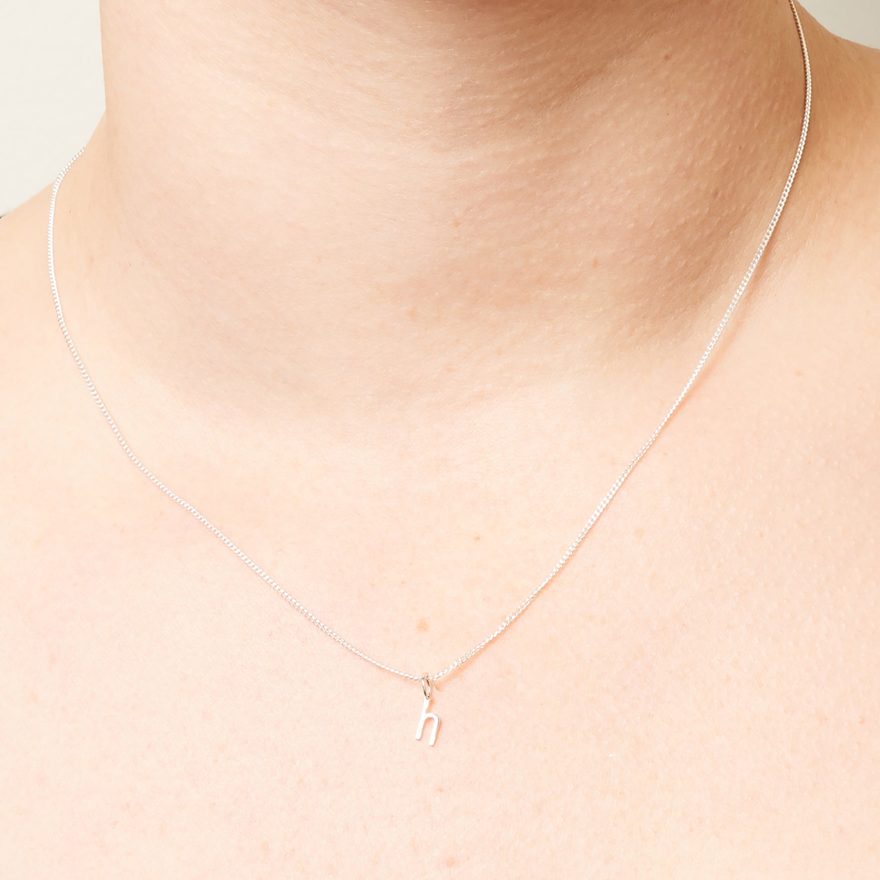 Letter necklace