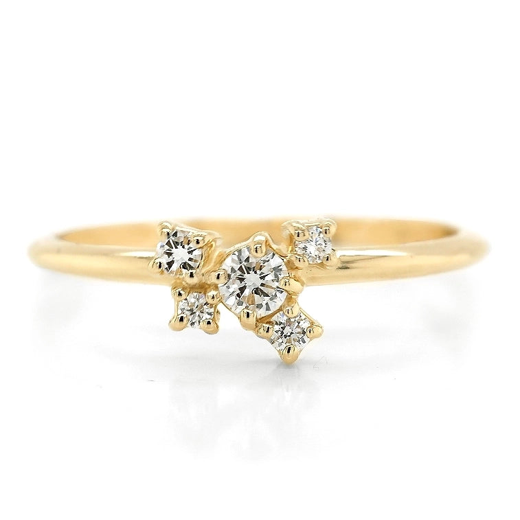 Dela Cluster ring II | diamond