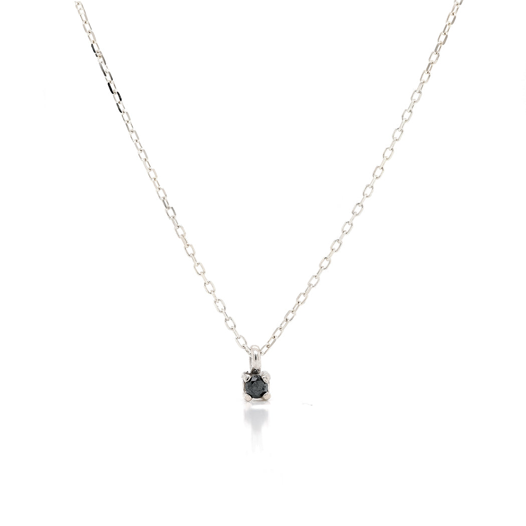 Faye necklace | black diamond