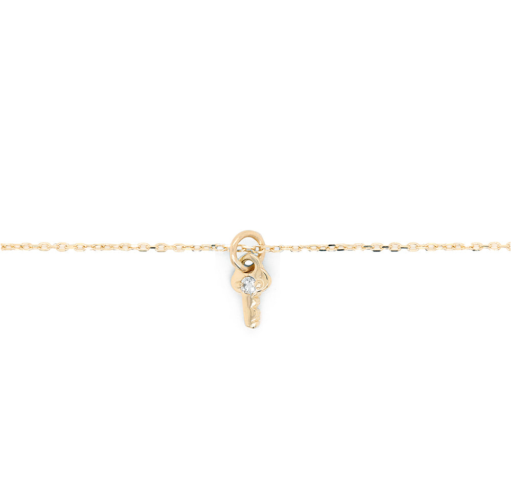 Mini Key Bracelet II | birthstone