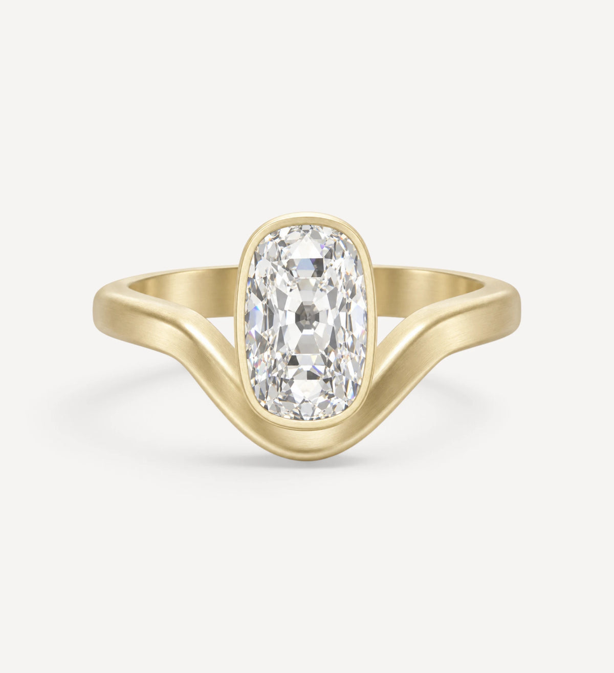 2.01ct Old Mine Elongated Cushion Diamond | One Of A Kind
