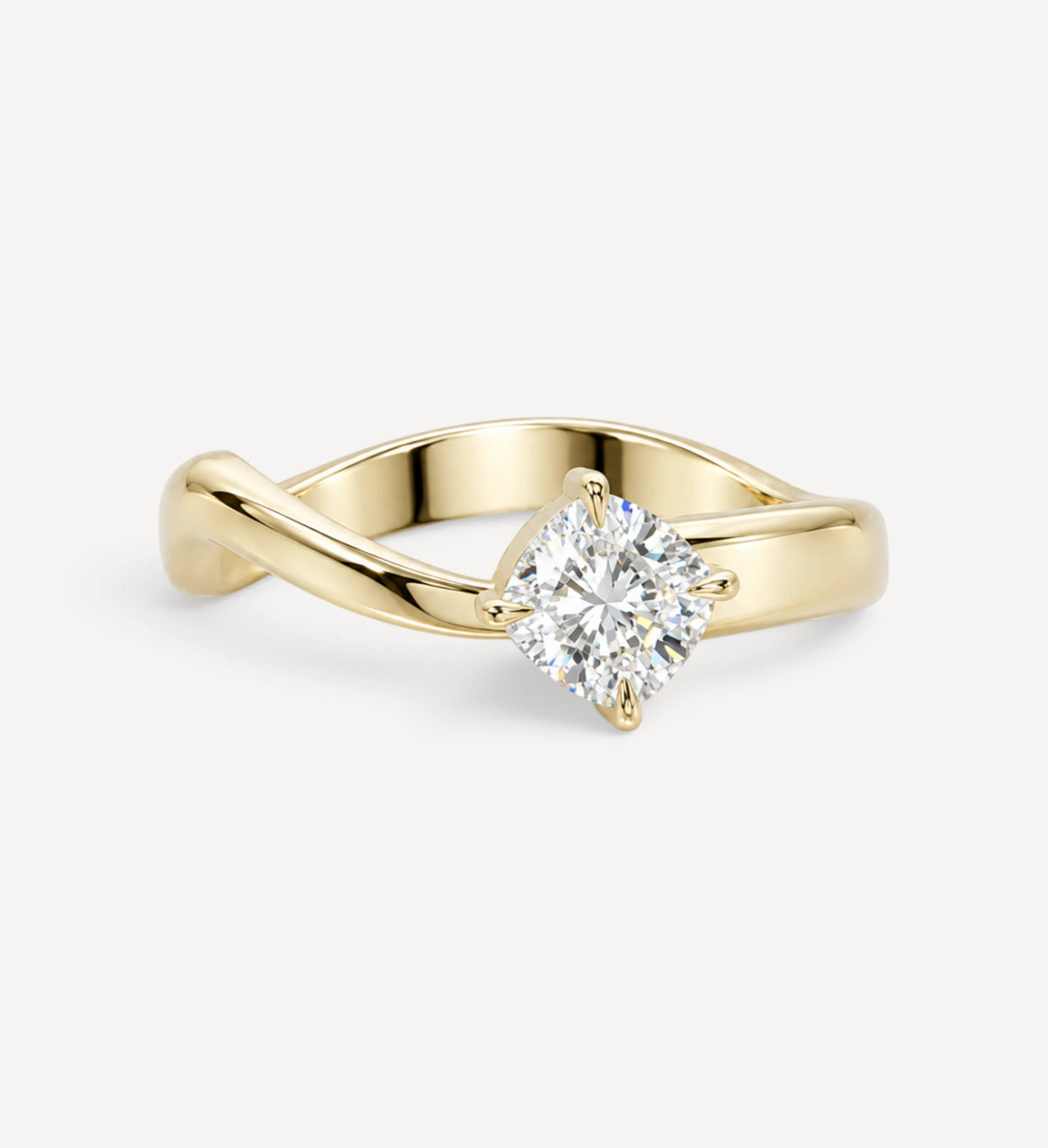 0.50ct Cushion Diamond Pinky Ring | One Of A Kind