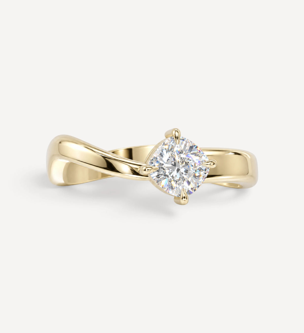 0.50ct Cushion Diamond Pinky Ring | One Of A Kind