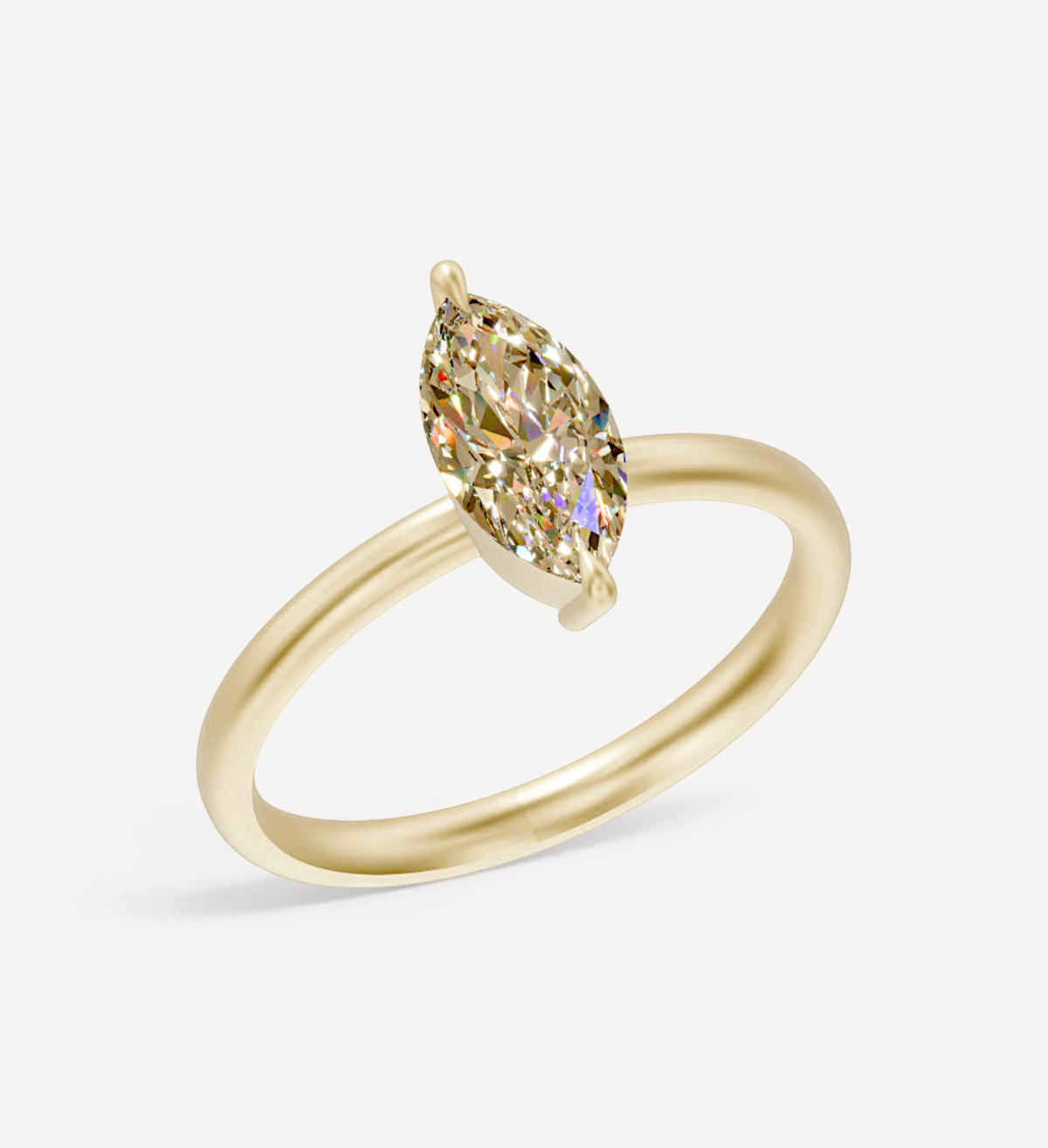 1.00ct Champagne Marquise Ring | One Of A Kind
