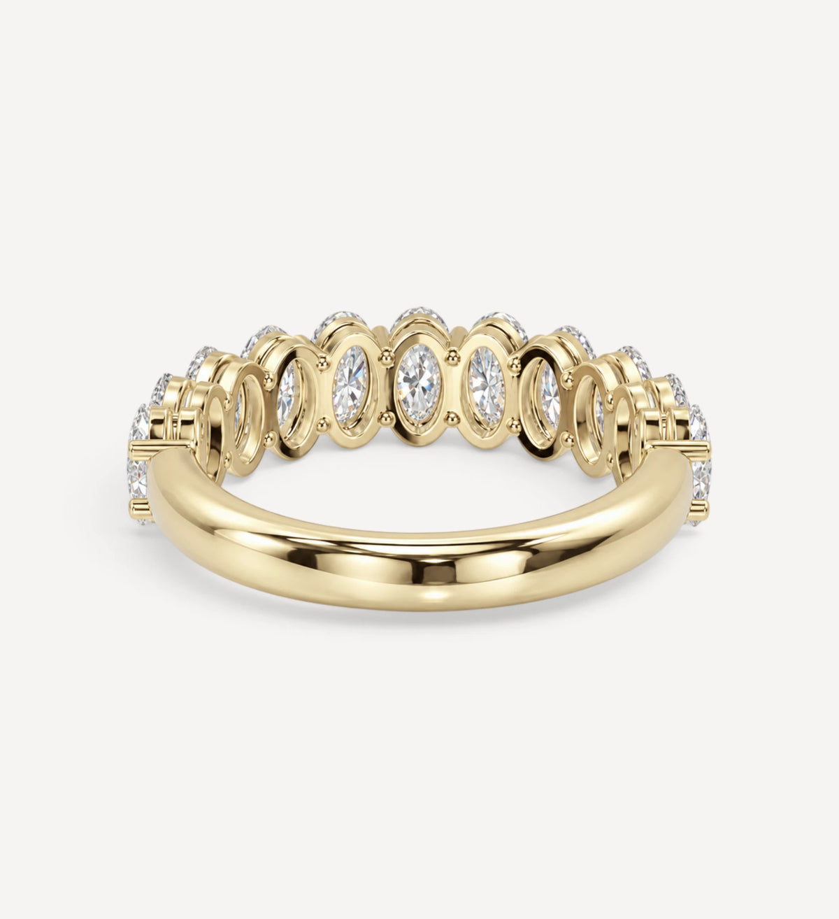 Classic Eternity Ring | Oval Diamond