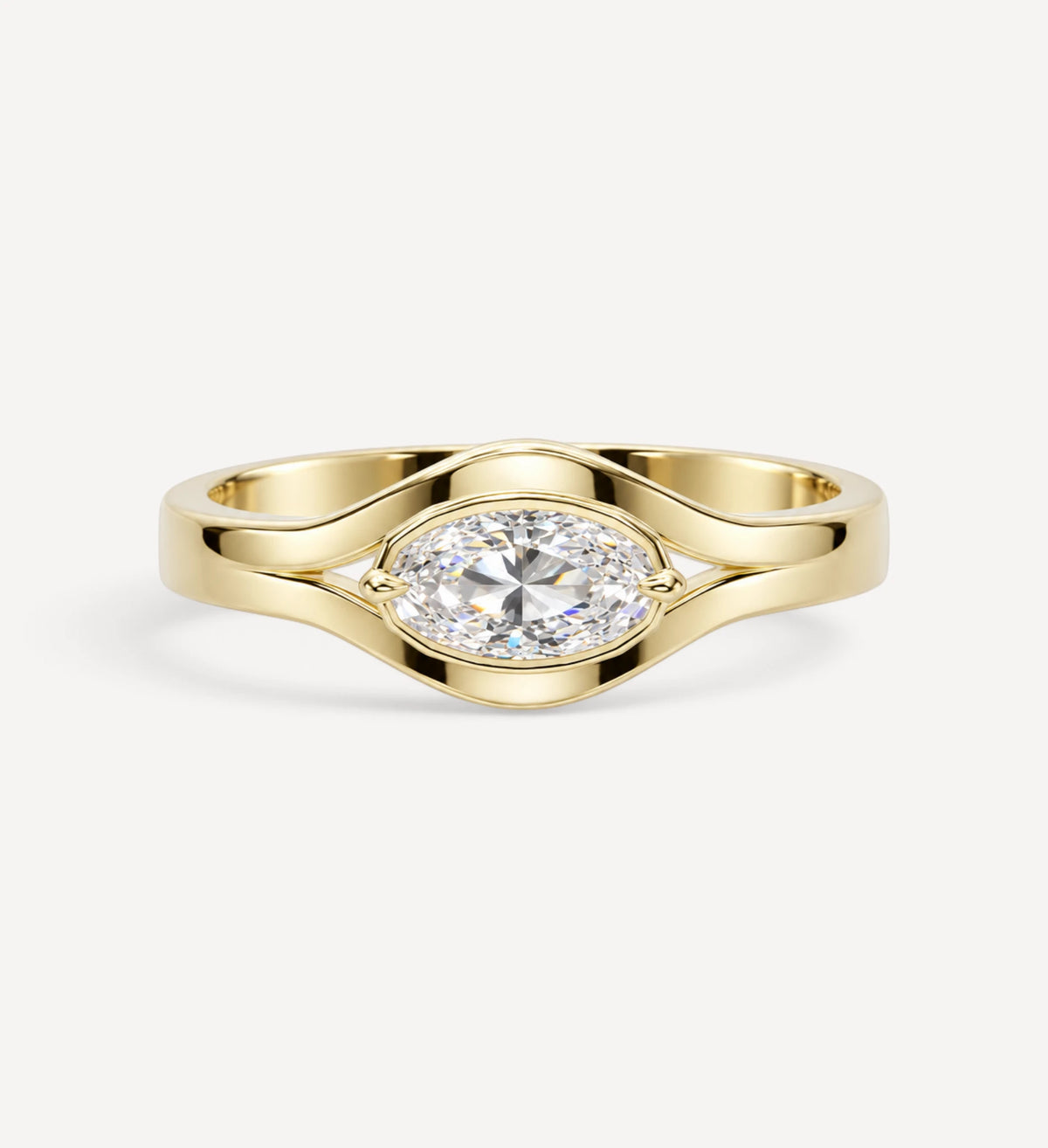 Step Cut Moval Diamond Ring No.1 | One Of A Kind