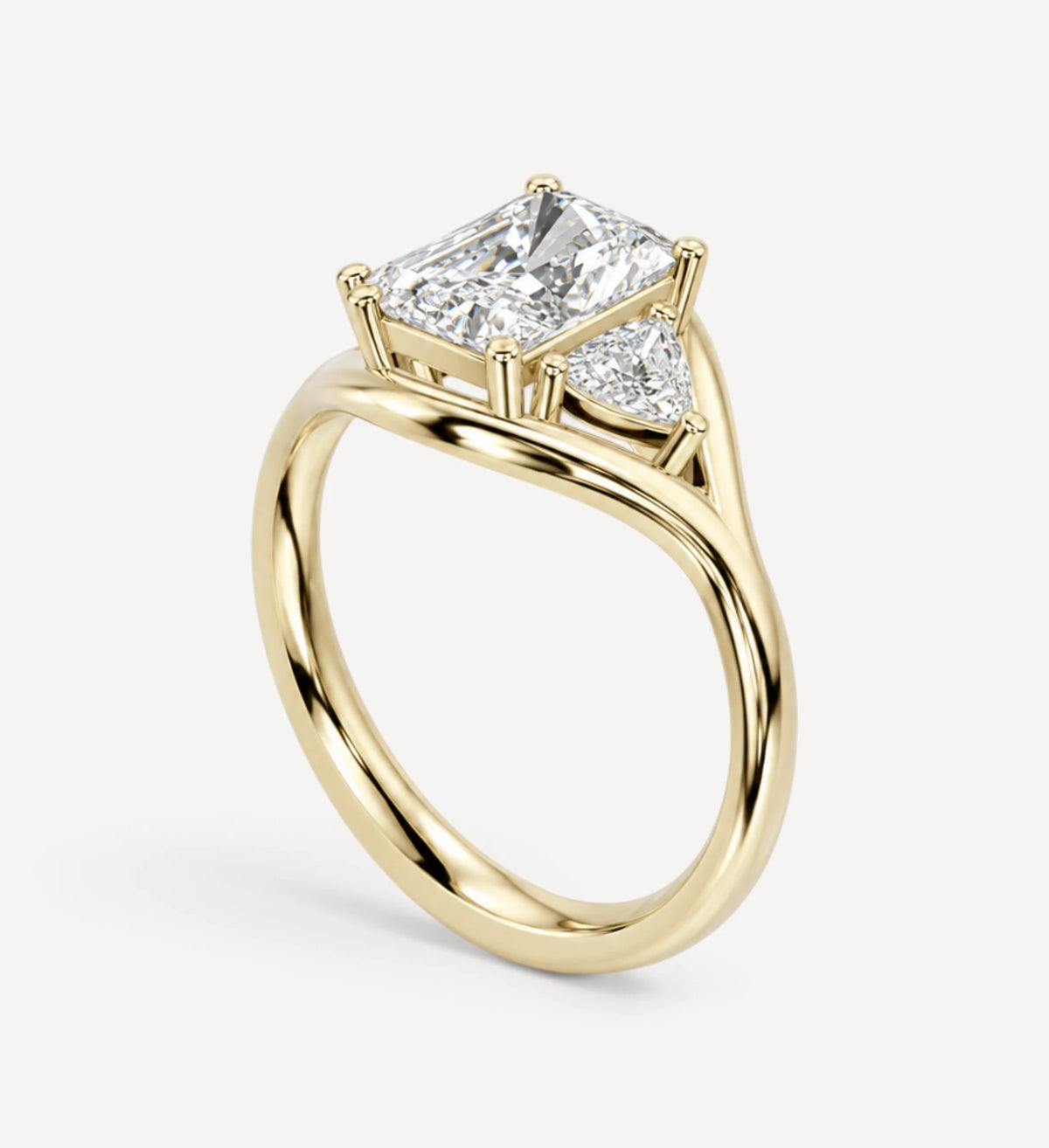 Radiant & Trillion Diamond Trilogy | One Of A Kind