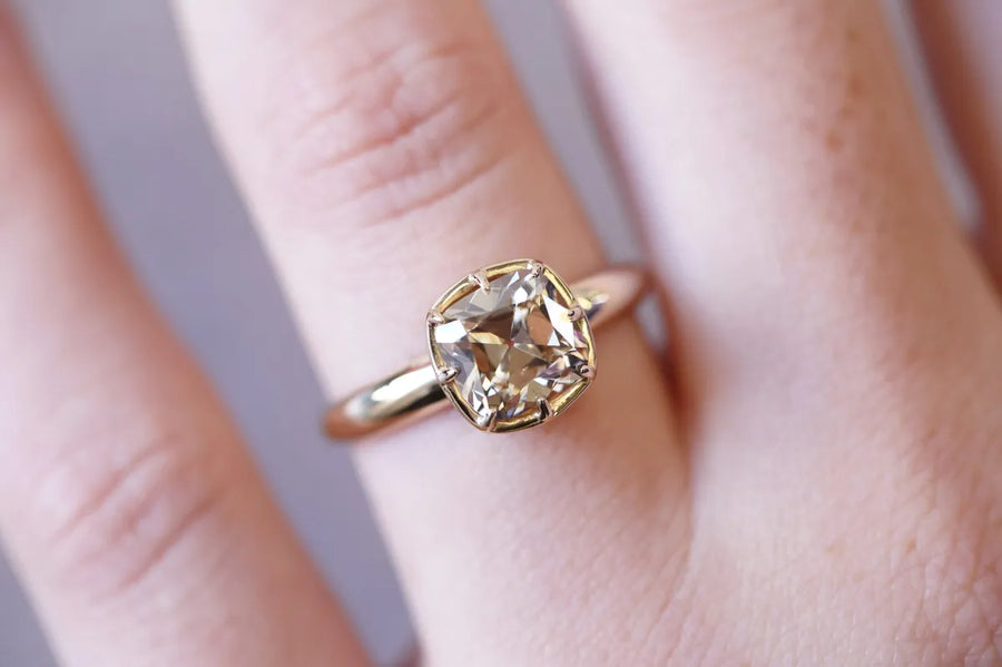 2.01ct Antique Cushion Diamond | One Of A Kind