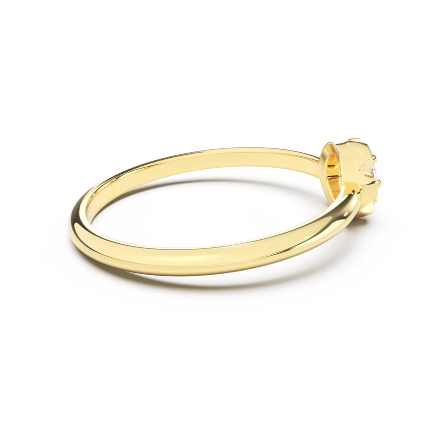 Petite Margot Ring II | Round Birthstone