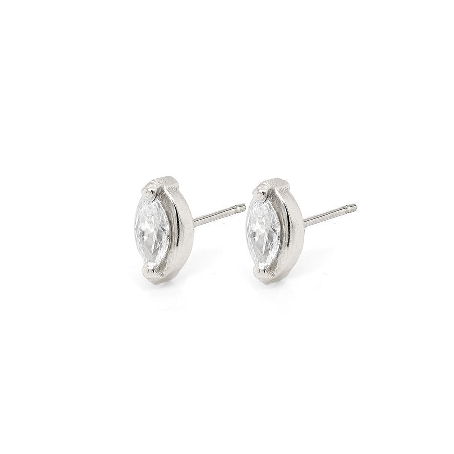 Marquise Diamond studs | medium