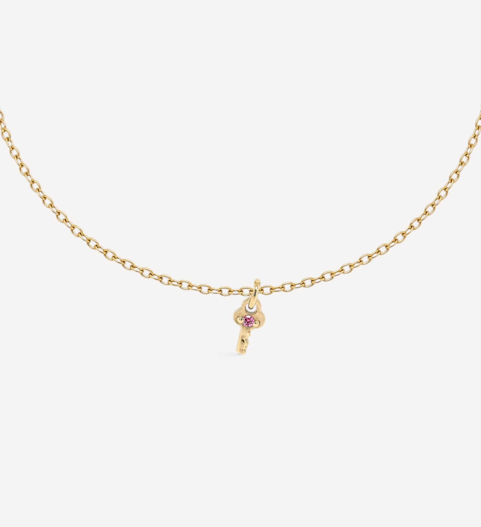 Mini Key Bracelet | birthstone