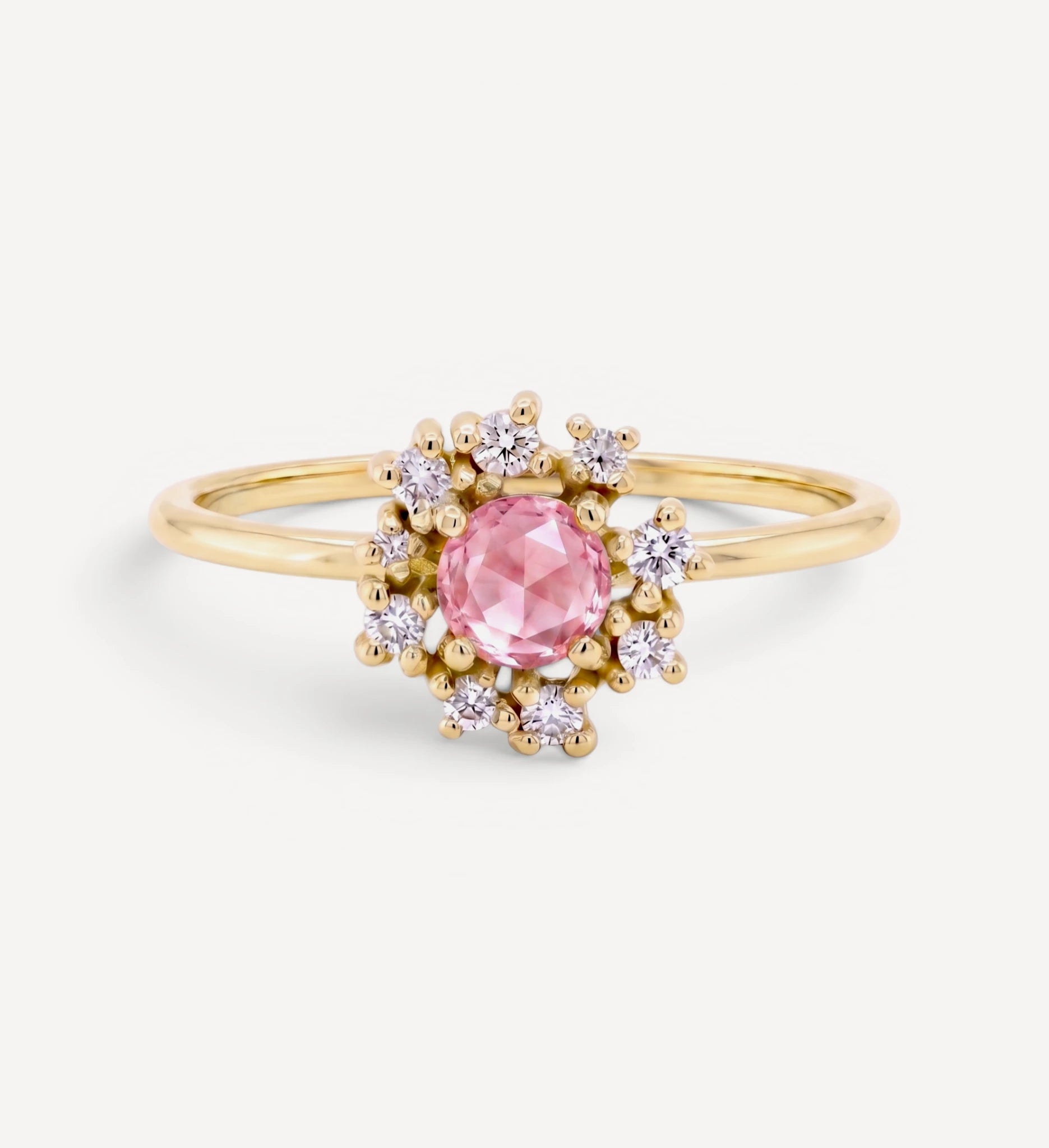 Florence II | pink sapphire & diamonds