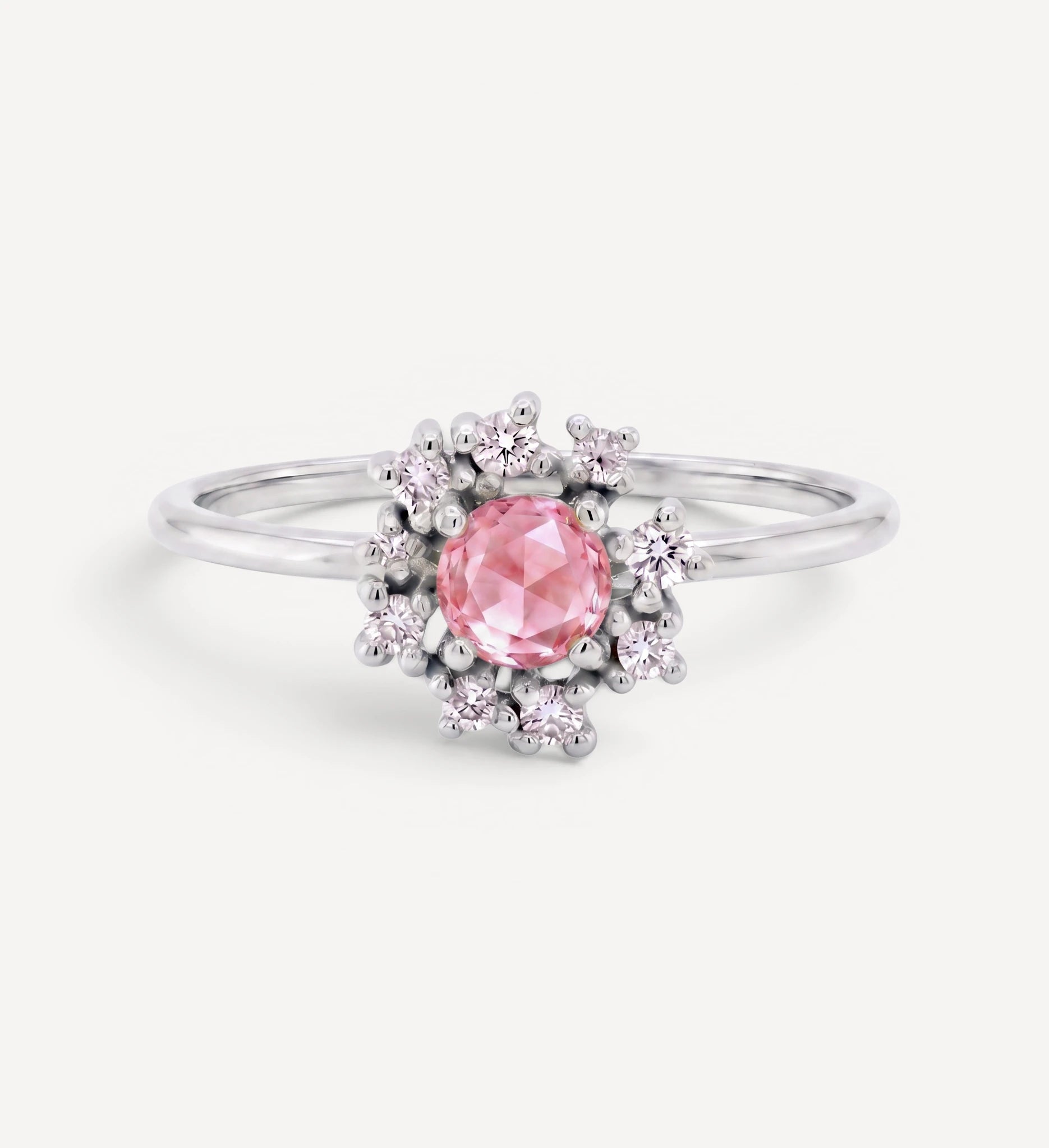 Florence II | pink sapphire & diamonds