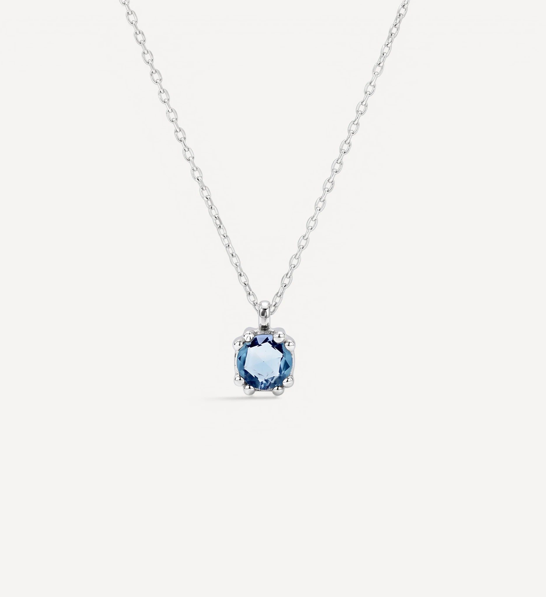 Venus necklace | blue sapphire