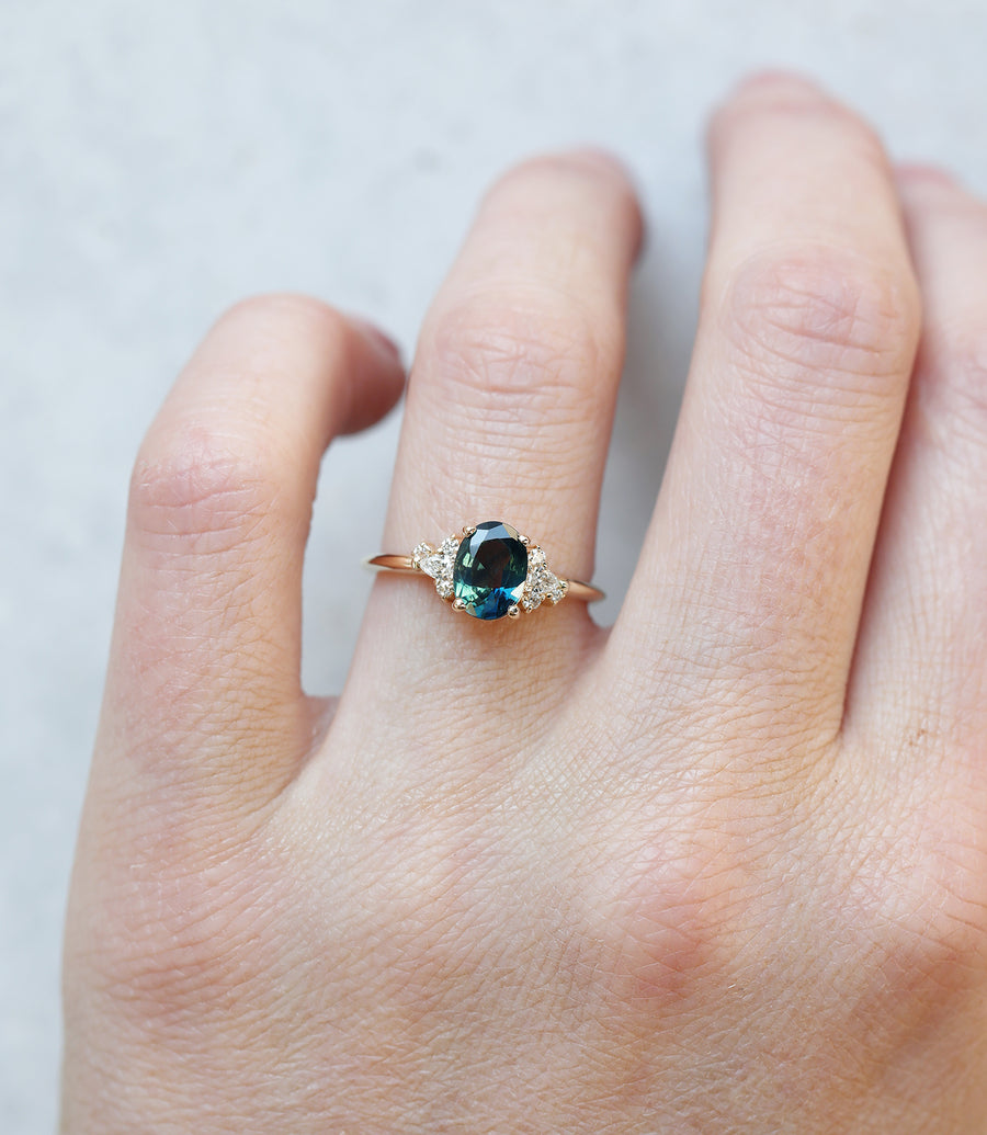 Oval Sapphire Ring - 1.46ct | One Of A Kind