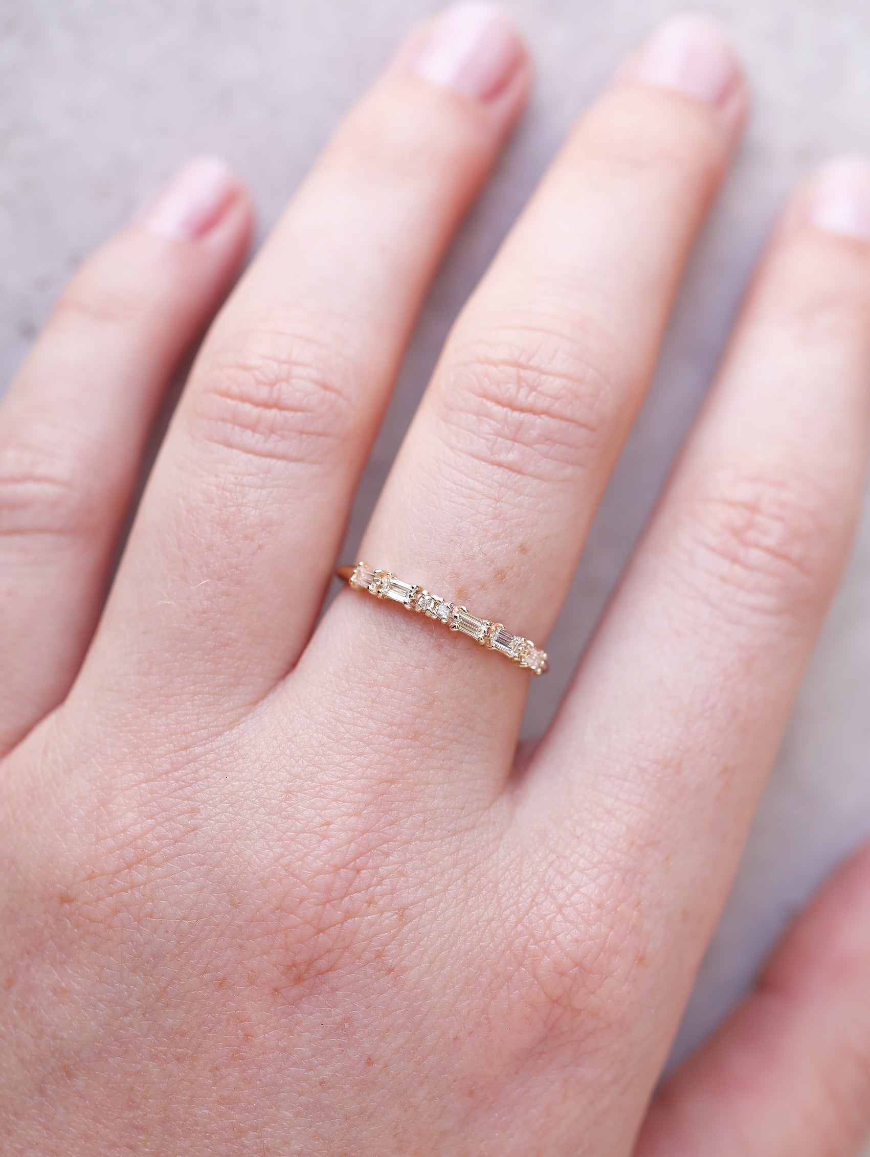 Diamond Morse Code Ring | MUM