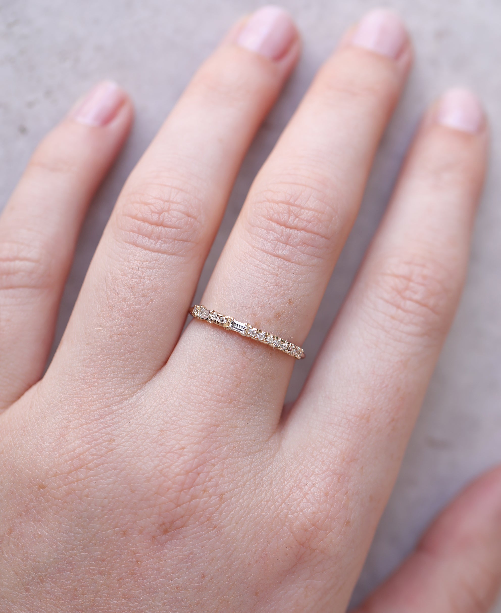 Diamond Morse Code Ring | SISTER