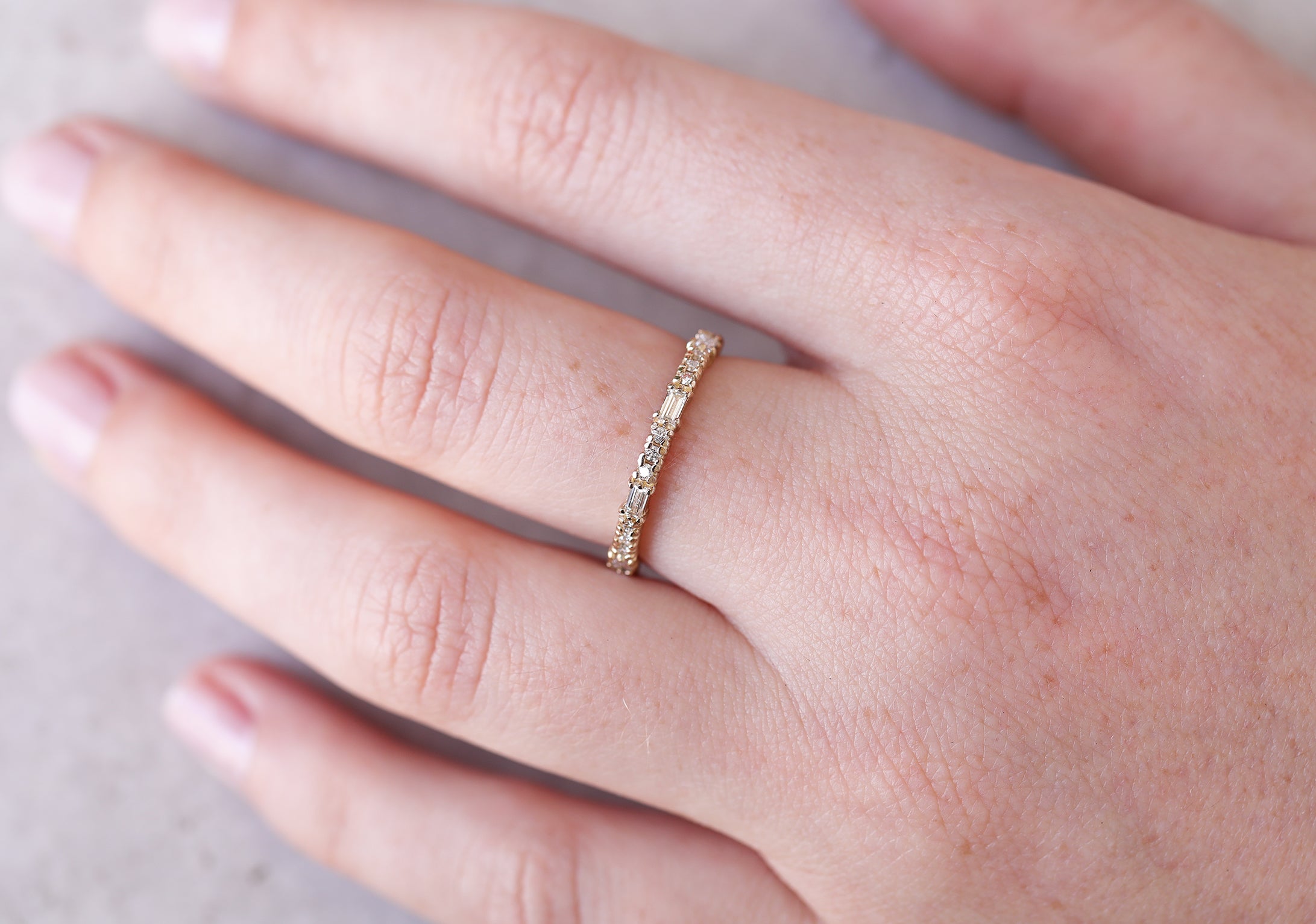 Diamond Morse Code Ring | INFINITE