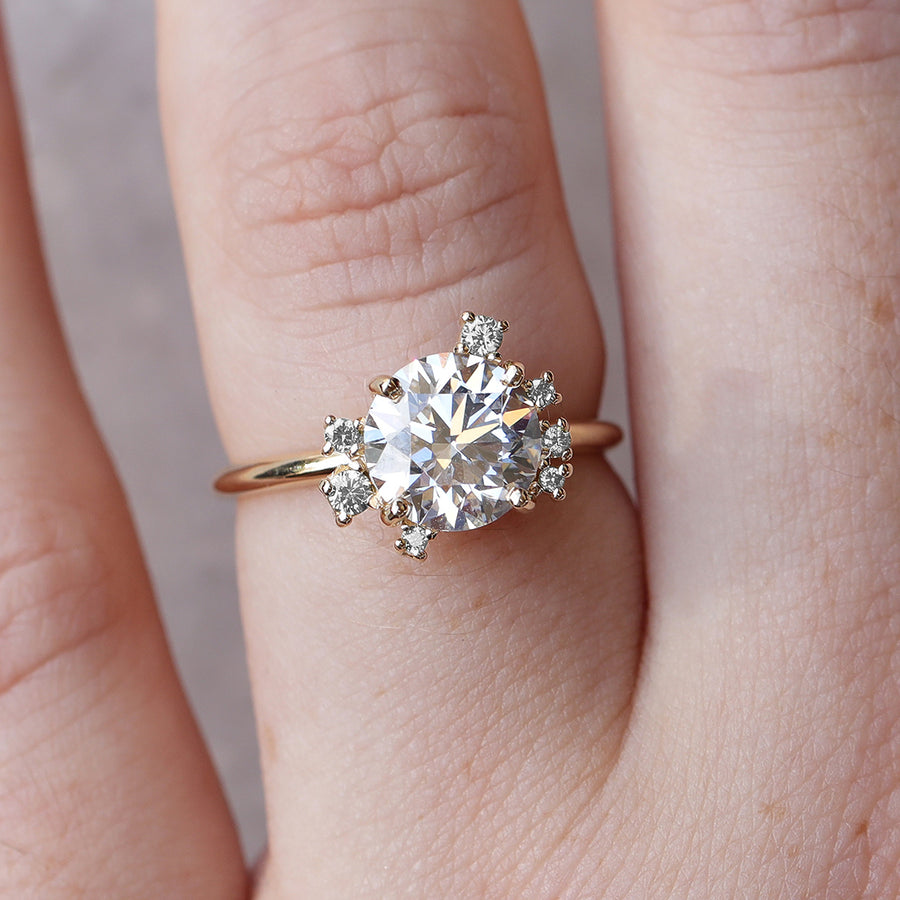 2ct Cluster Diamond Ring | One Of A Kind