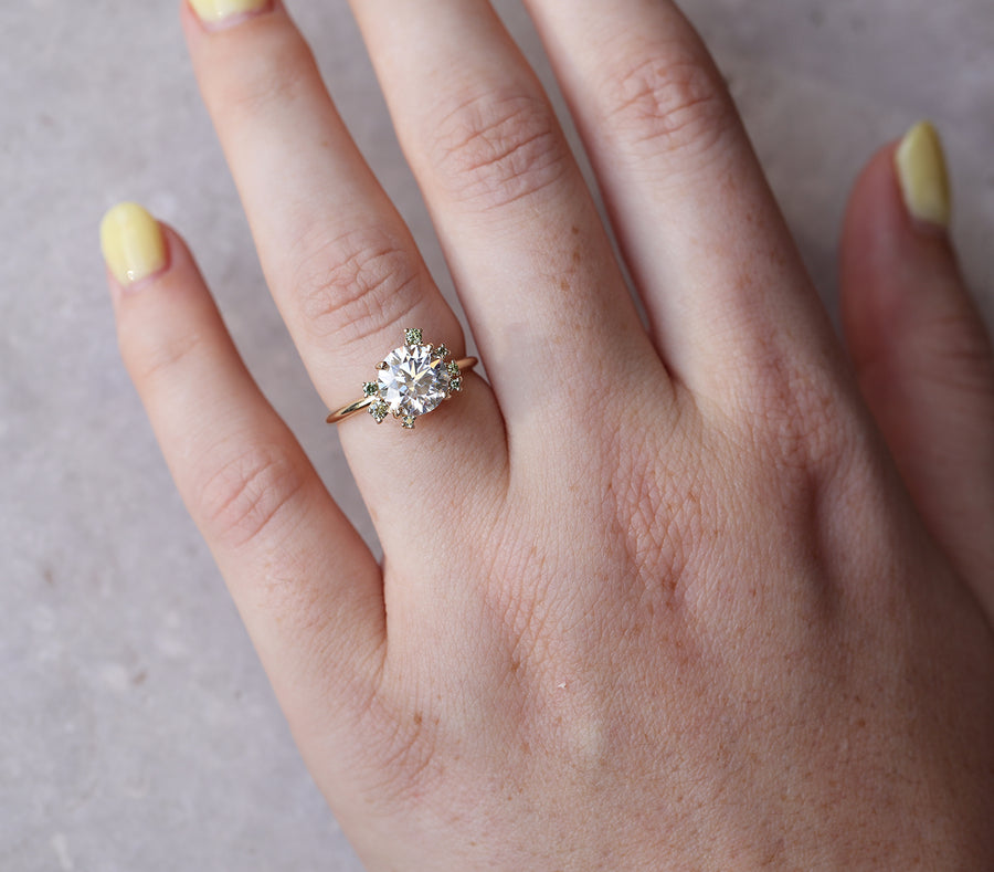 2.10ct Cluster Diamond Ring | One Of A Kind