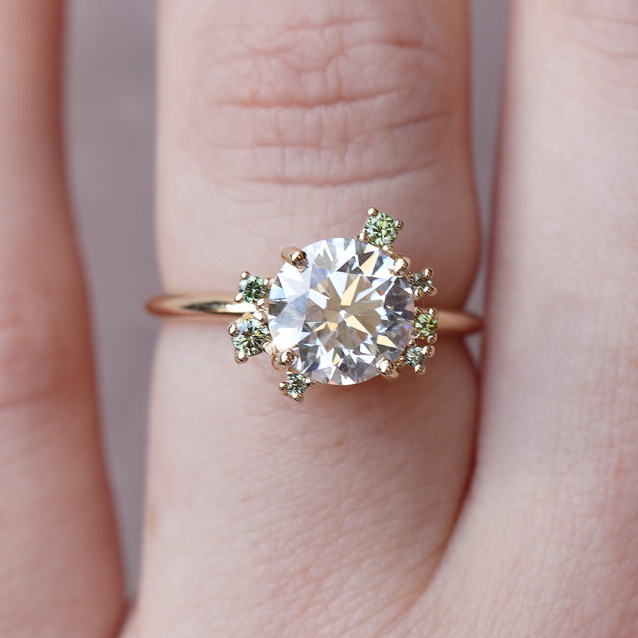 2.10ct Cluster Diamond Ring | One Of A Kind