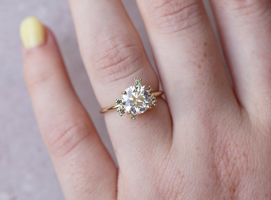 2.10ct Cluster Diamond Ring | One Of A Kind