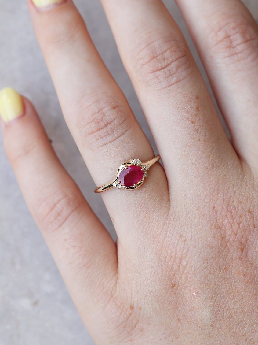 Organic Ruby Ring | One Of A Kind