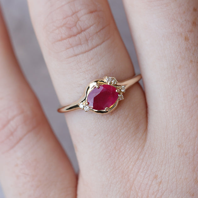 Organic Ruby Ring | One Of A Kind