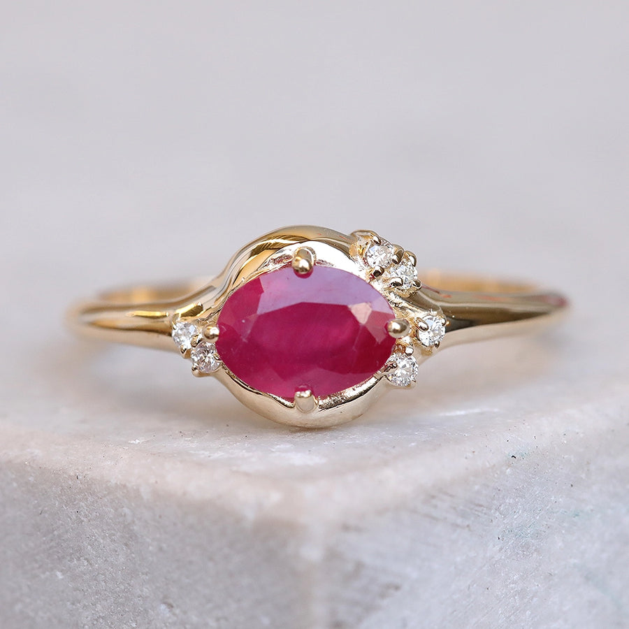 Organic Ruby Ring | One Of A Kind