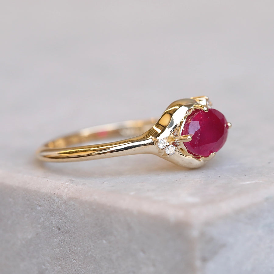 Organic Ruby Ring | One Of A Kind