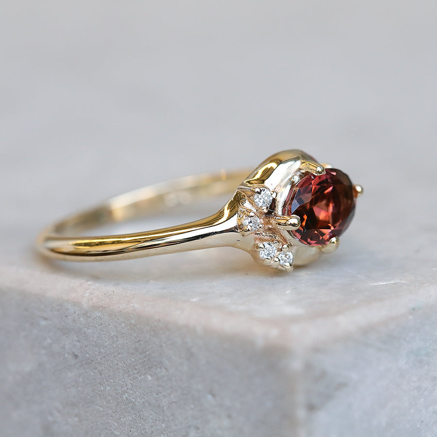 0.85ct Organic Tourmaline Ring | One Of A Kind