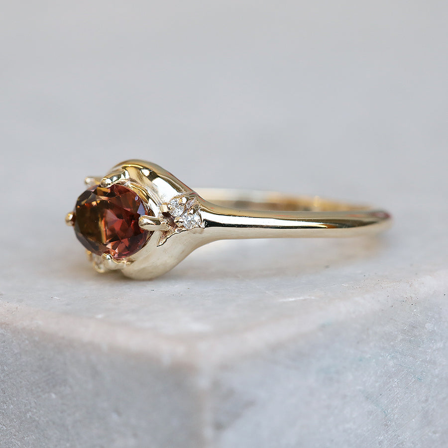 0.85ct Organic Tourmaline Ring | One Of A Kind