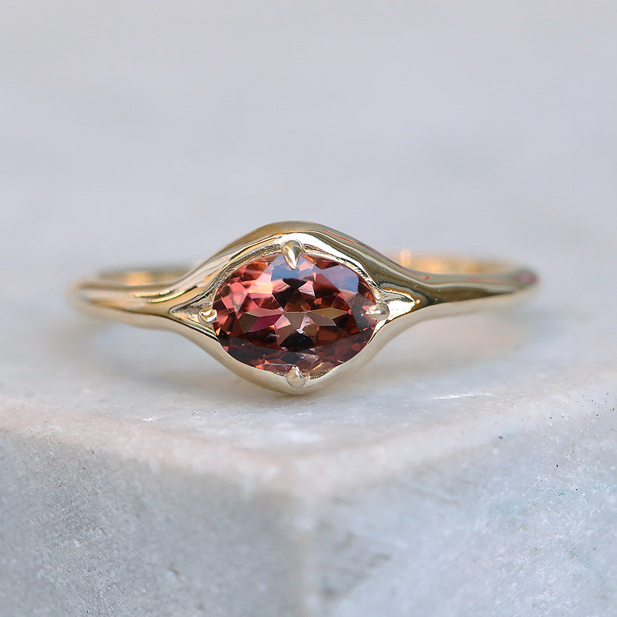 0.86ct Organic Tourmaline Ring | One Of A Kind