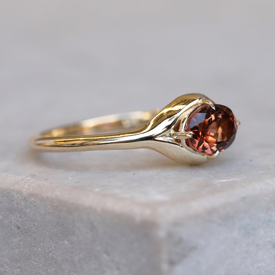 0.86ct Organic Tourmaline Ring | One Of A Kind