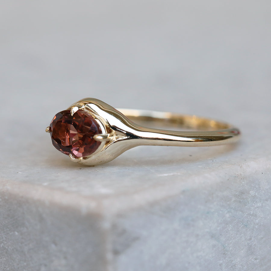 0.86ct Organic Tourmaline Ring | One Of A Kind