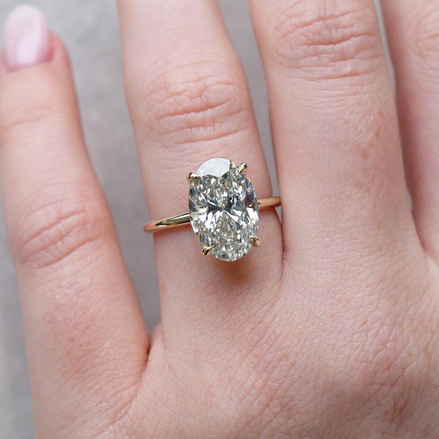 5.02ct Oval Willa Solitaire No.2 | One Of A Kind